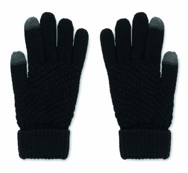 Logotrade promotional giveaway image of: Rpet tactile gloves