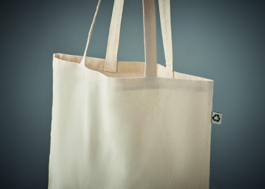 Logotrade promotional gift image of: Recycled cotton shopping bag