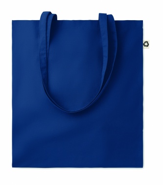 Logo trade promotional merchandise picture of: Recycled cotton shopping bag