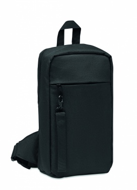 Logo trade promotional gift photo of: Cross chest bag in 600D Rpet