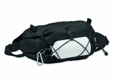 Logo trade promotional merchandise photo of: Waist bag in 600D RPET