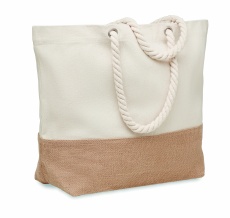 Canvas beach bag 280 gr/m²