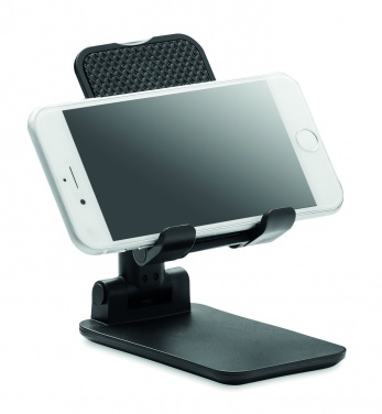 Logo trade promotional items picture of: Foldable phone stand in ABS