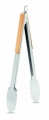 Stainless Steel Tongs, Wood