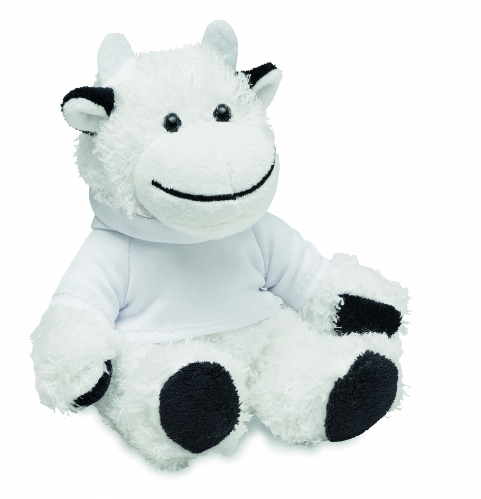 Logo trade corporate gifts picture of: Teddy cow plush