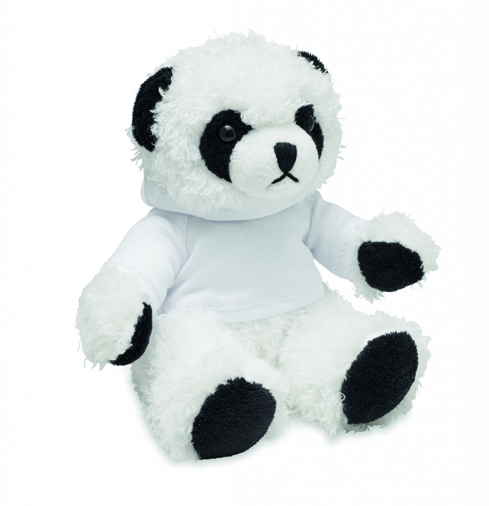 Logo trade promotional merchandise image of: Panda plush