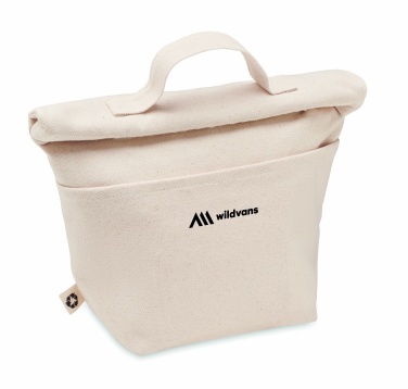 Logo trade promotional merchandise picture of: Recycled cotton cooler bag