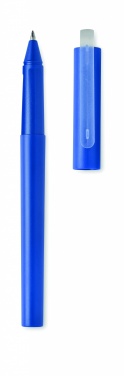 Logo trade promotional merchandise image of: RPET blue gel ink ball pen