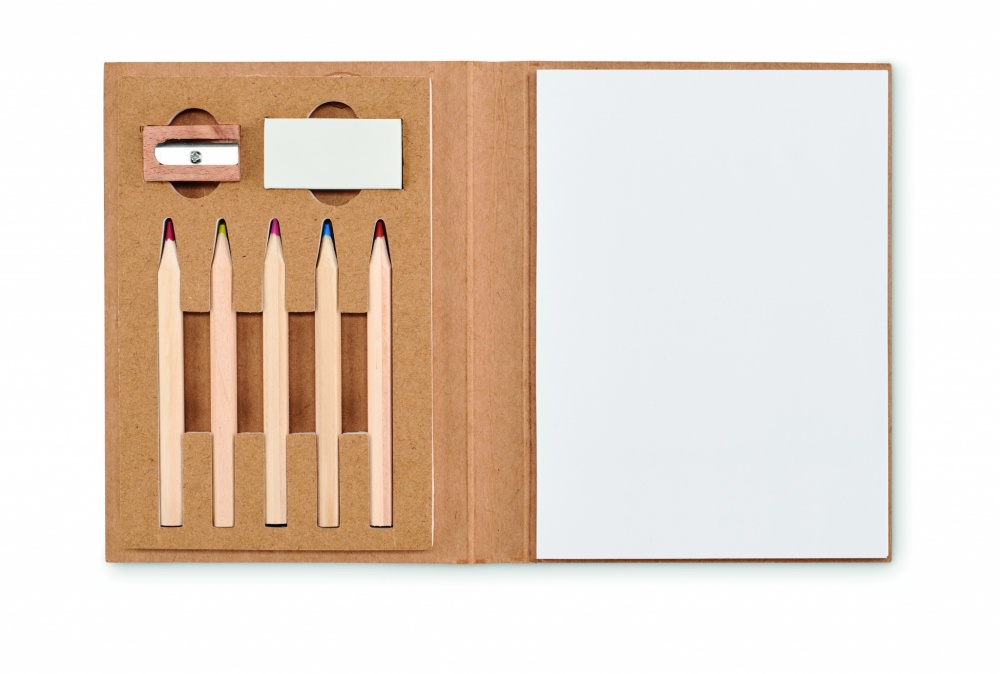 Logotrade corporate gift picture of: Kids 60 sheet drawing set