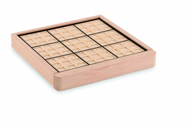 Logo trade advertising products picture of: Wooden sudoku board game