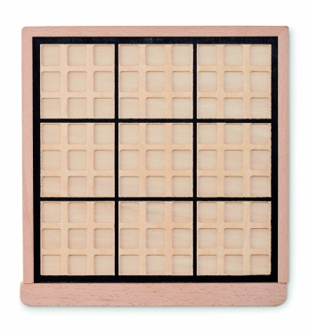 Logotrade promotional items photo of: Wooden sudoku board game