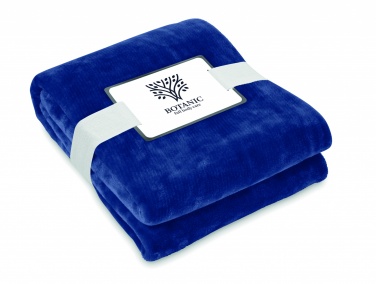 Logo trade promotional merchandise image of: RPET fleece blanket 280 gr/m²