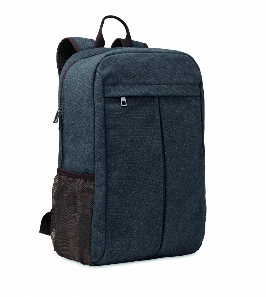 Logotrade promotional giveaway image of: Laptop backpack in canvas