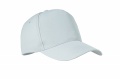 RPET 5 panel baseball cap, White