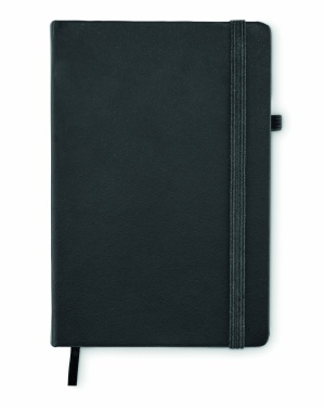 Logo trade advertising product photo of: Recycled Leather A5 notebook