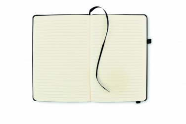 Logotrade promotional product image of: Recycled Leather A5 notebook