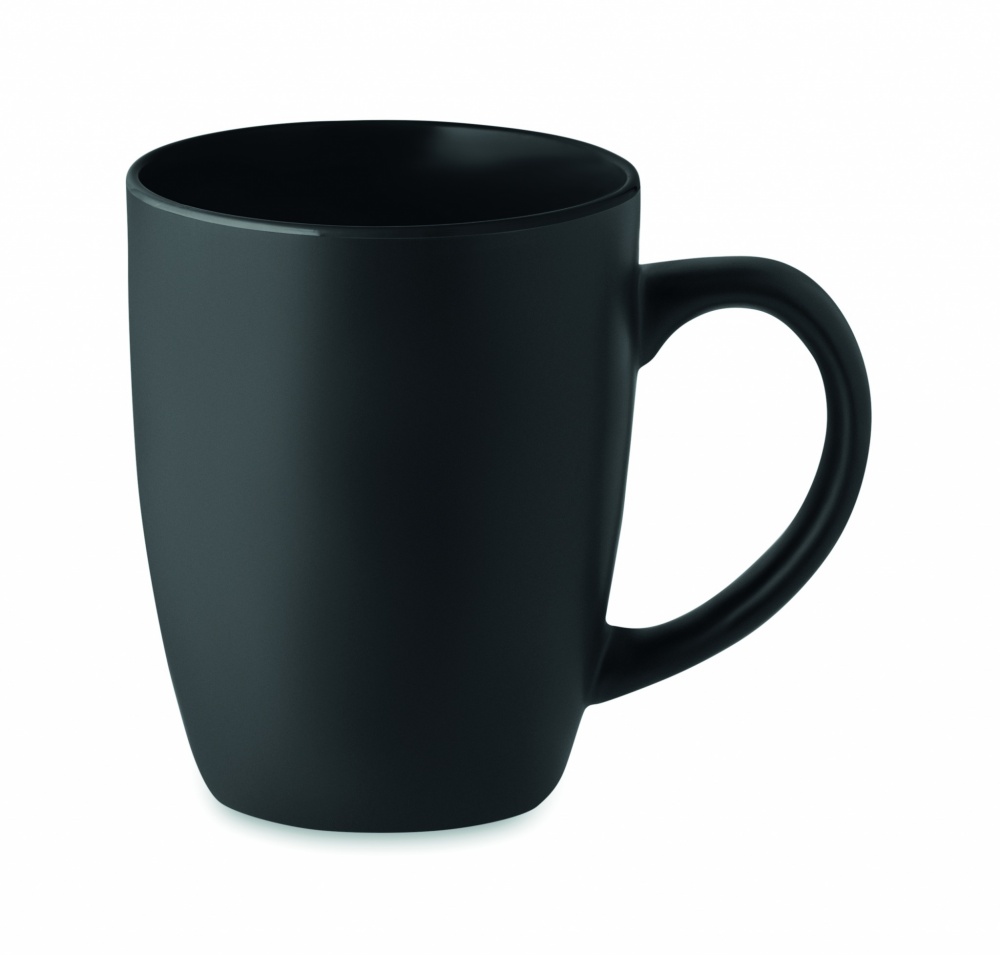 Logo trade promotional item photo of: Two tone ceramic mug 290 ml