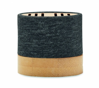 Logo trade promotional product photo of: Bamboo RPET wireless speaker