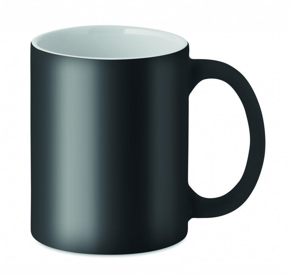 Logo trade business gift photo of: Matt coloured mug 300 ml