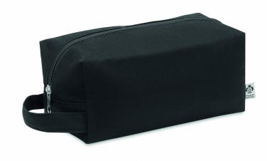 Logotrade promotional giveaway picture of: Canvas cosmetic bag 220 gr/m²