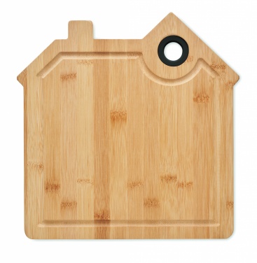 Logo trade promotional merchandise image of: Bamboo house cutting board