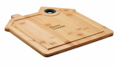 Logo trade business gift photo of: Bamboo house cutting board