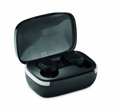 Logotrade promotional products photo of: TWS earbuds with charging case