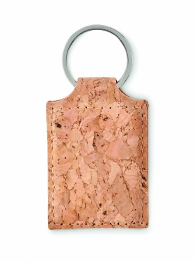 Logotrade advertising product image of: Rectangular cork key ring Imatra