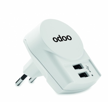 Logotrade business gift image of: Skross Euro USB Charger (2xA) 12W