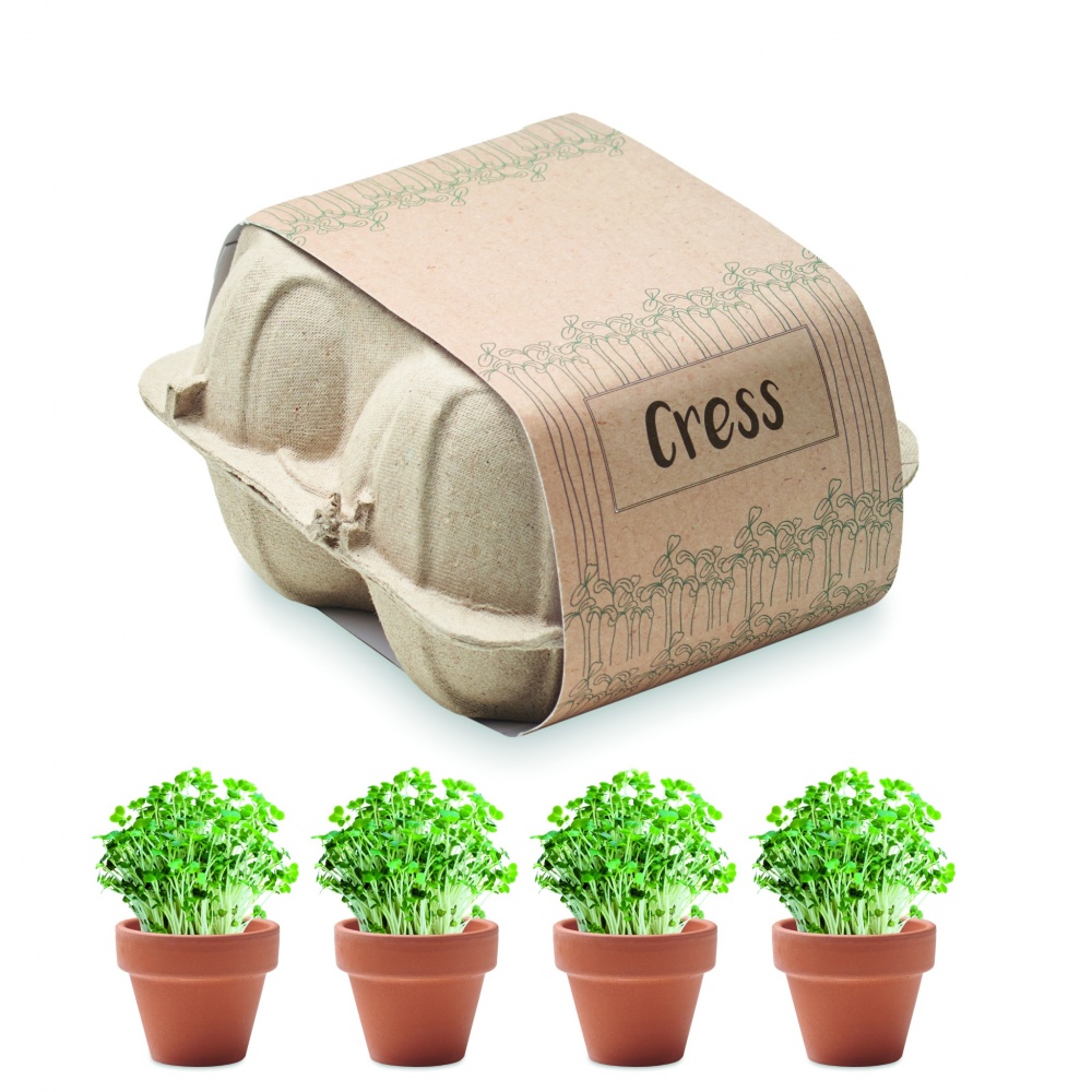 Logotrade promotional merchandise image of: Egg carton growing kit