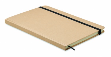 Logo trade promotional items picture of: A5 recycled carton notebook