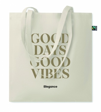 Logo trade advertising products image of: Shopping bag Fairtrade