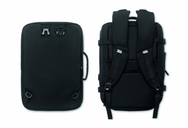 Logo trade promotional giveaways picture of: Backpack 600D RPET