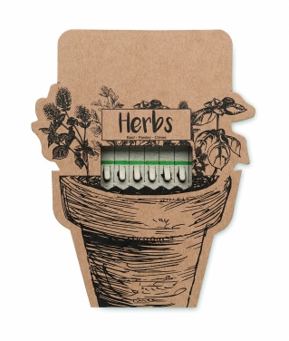 Logo trade advertising products picture of: Herb seeds sticks