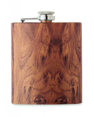 Logotrade promotional giveaway picture of: Slim hip flask 190 ml