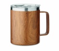 Double wall mug 300 ml, Brown