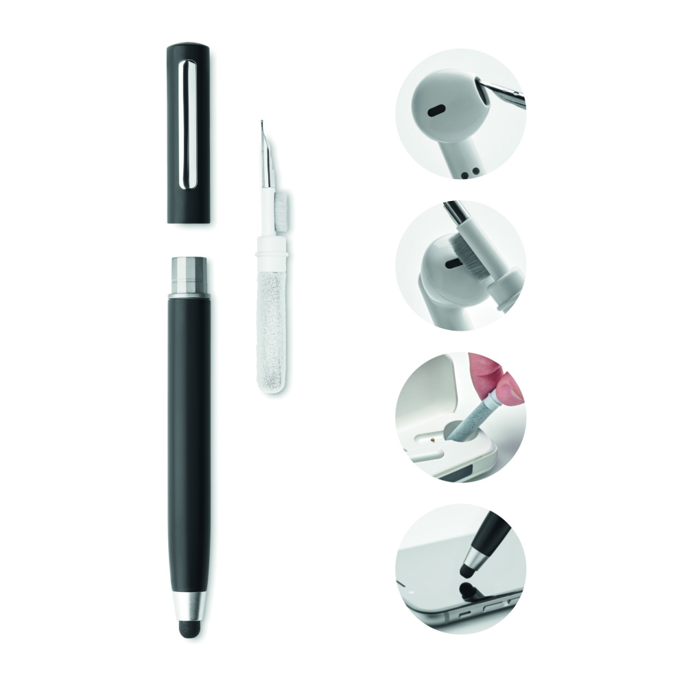 Logo trade promotional giveaway photo of: Stylus pen TWS cleanning set