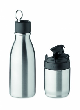 Logotrade business gift image of: 2 in 1 double wall bottle 500ml