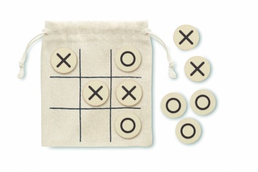 Logotrade promotional product image of: Wooden tic tac toe