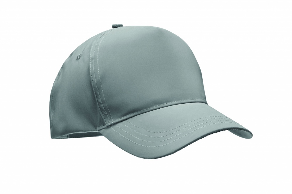 Logo trade promotional items image of: 5 panel reflective baseball cap