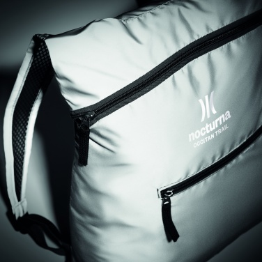 Logo trade promotional merchandise image of: Foldable reflective sports bag