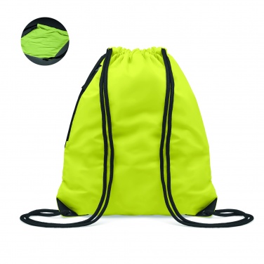 Logo trade promotional giveaways picture of: Brightning drawstring bag