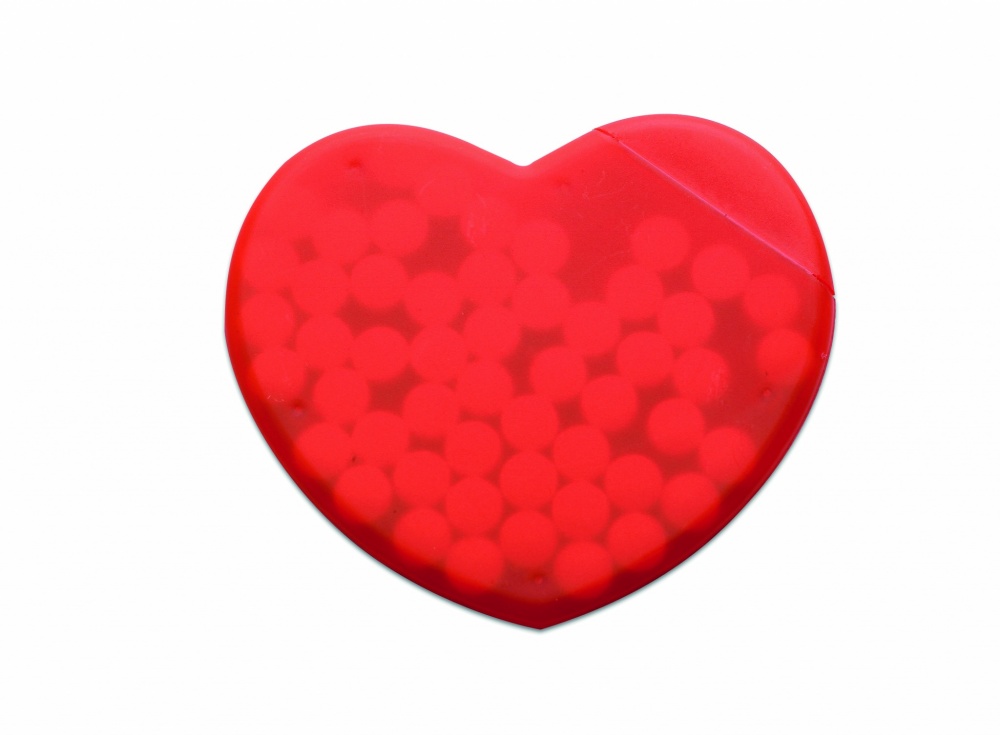 Logotrade promotional products photo of: Heart shape peppermint box