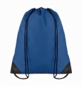 190T Polyester drawstring bag, Royal Blue