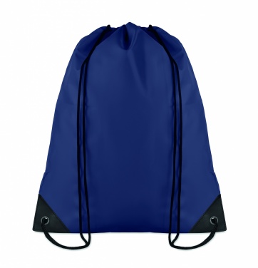 Logo trade promotional gift photo of: 190T Polyester drawstring bag