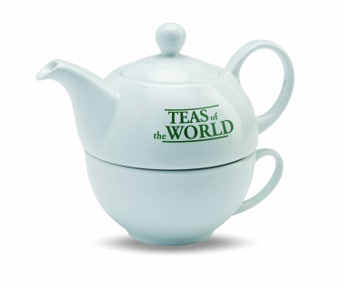 Logotrade corporate gift picture of: Teapot and cup set 400 ml