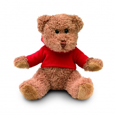 Logo trade promotional products image of: Teddy bear plus with hoodie