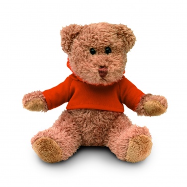 Logo trade promotional products image of: Teddy bear plus with hoodie