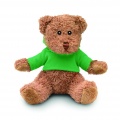 Teddy bear plus with hoodie, Green