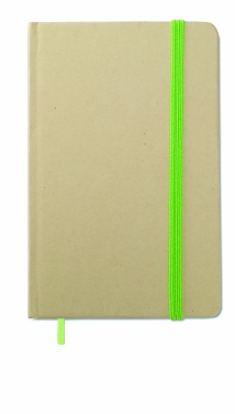 Logotrade promotional item picture of: A6 recycled notebook 96 plain